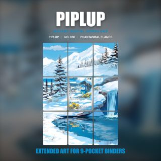 Piplup #98 — Phantasmal Flames (Binder Insert)