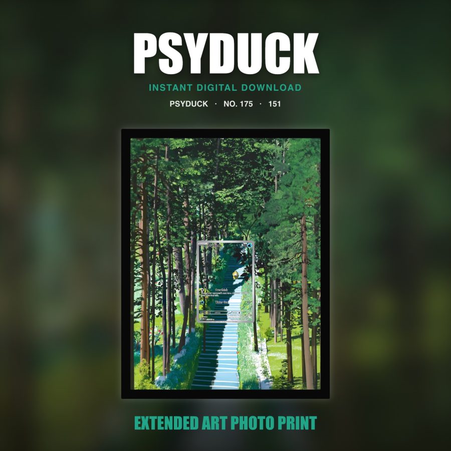 Psyduck #175 — 151 (Print Art)