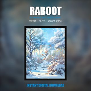 Raboot #147 — Stellar Crown (Print Art)