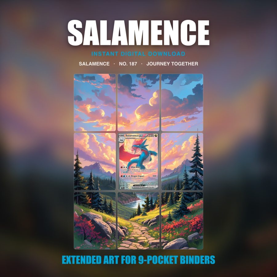 Salamence #187 — Journey Together (Binder Insert)