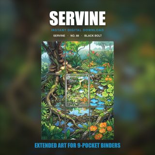 Servine #88 — Black Bolt (Binder Insert)