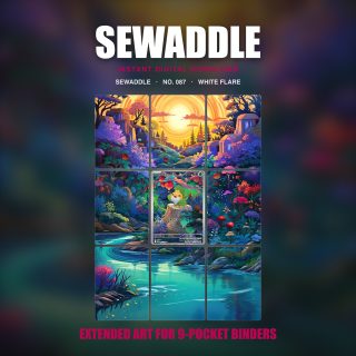 Sewaddle #87 — White Flare (Binder Insert)