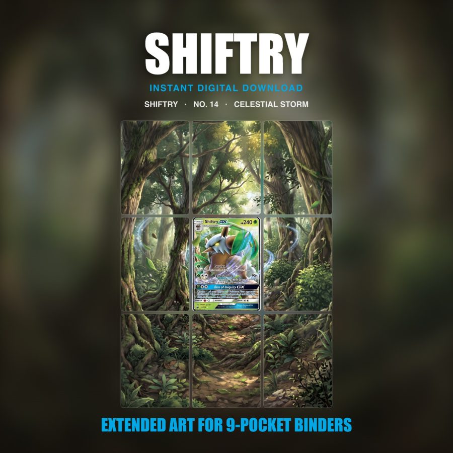 Shiftry #14 — Celestial Storm (Binder Insert)