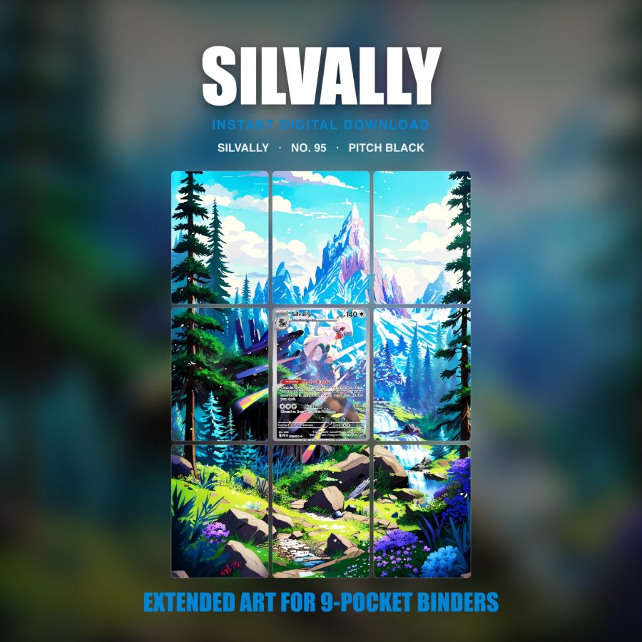 Silvally #95 — Pitch Black (Binder Insert)