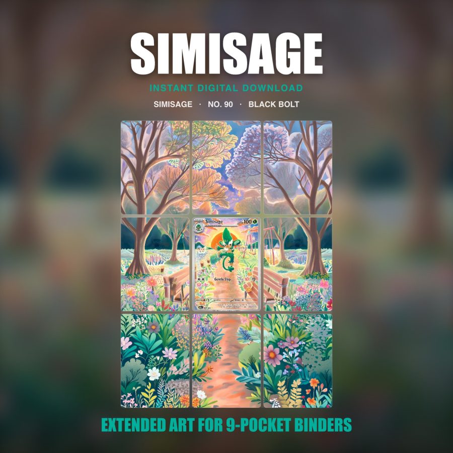 Simisage #90 — Black Bolt (Binder Insert)