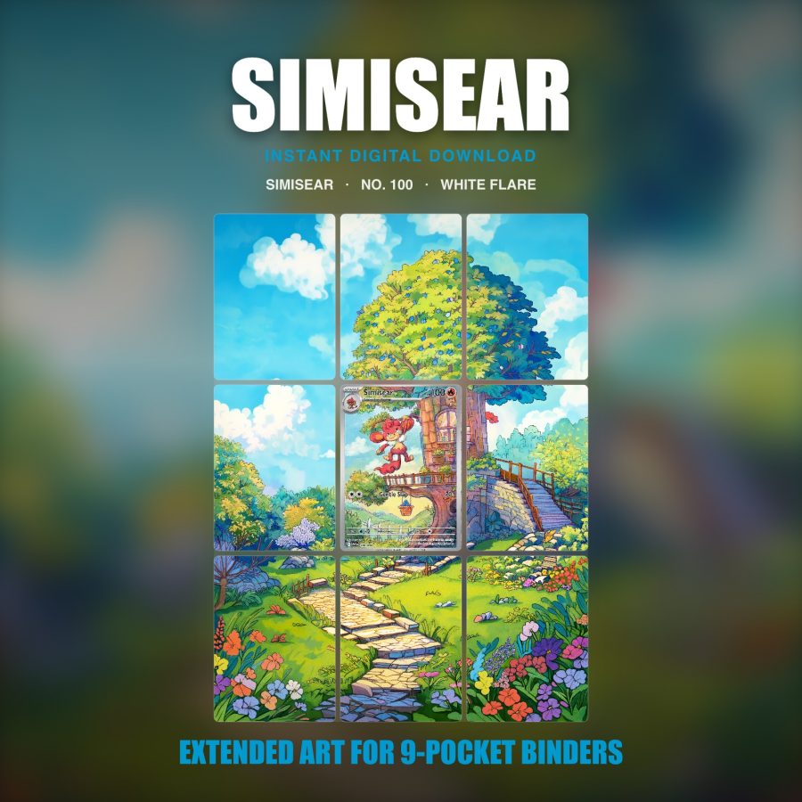 Simisear #100 — White Flare (Binder Insert)