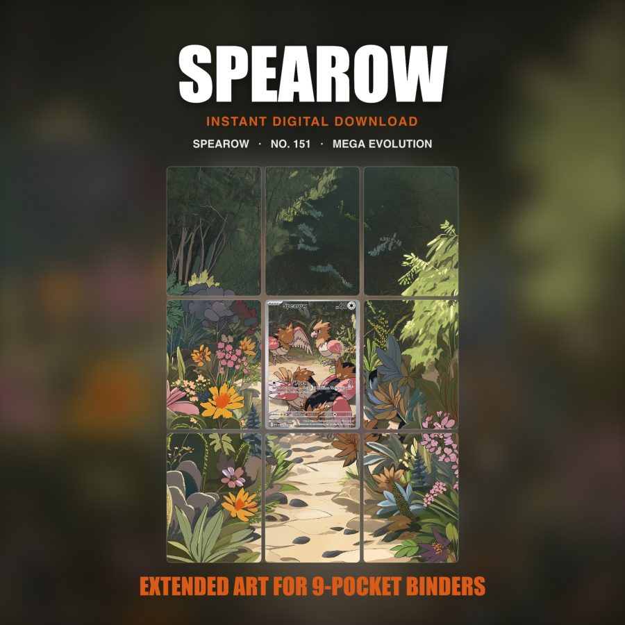 Spearow #151 — Mega Evolution (Binder Insert)
