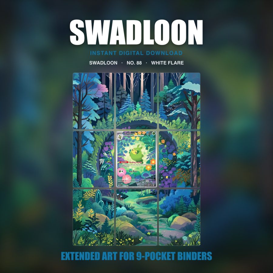 Swadloon #88 — White Flare (Binder Insert)