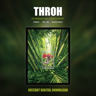 Throh #128 — Black Bolt (Print Art)