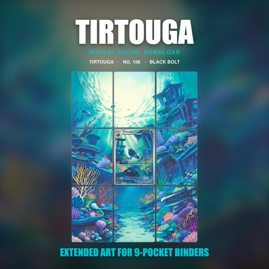 Tirtouga #106 — Black Bolt (Binder Insert)