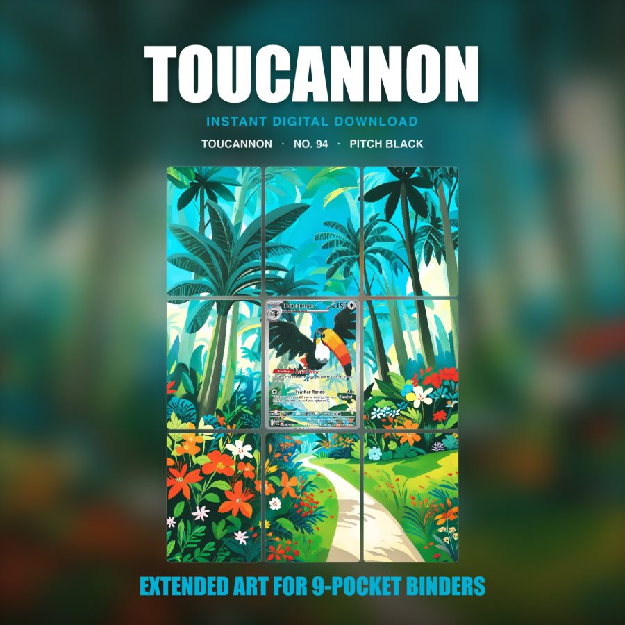 Toucannon #94 — Pitch Black (Binder Insert)