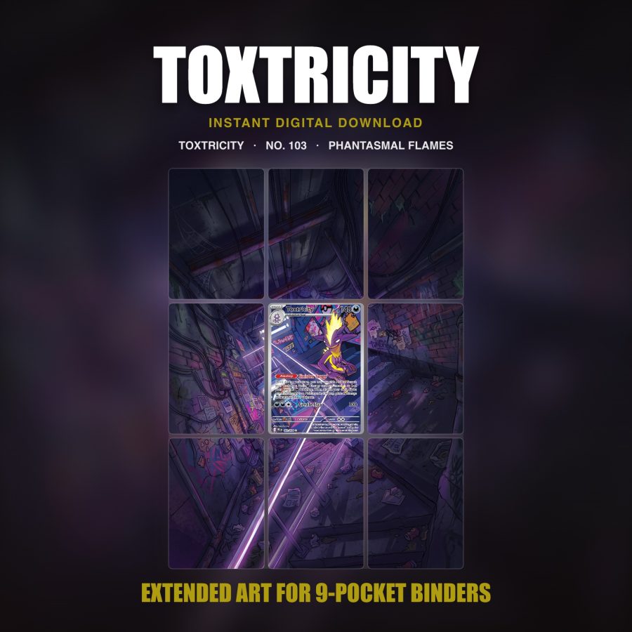 Toxtricity #103 — Phantasmal Flames (Binder Insert)