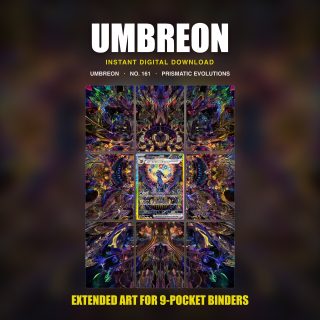 Umbreon #161 — Prismatic Evolutions (Binder Insert)