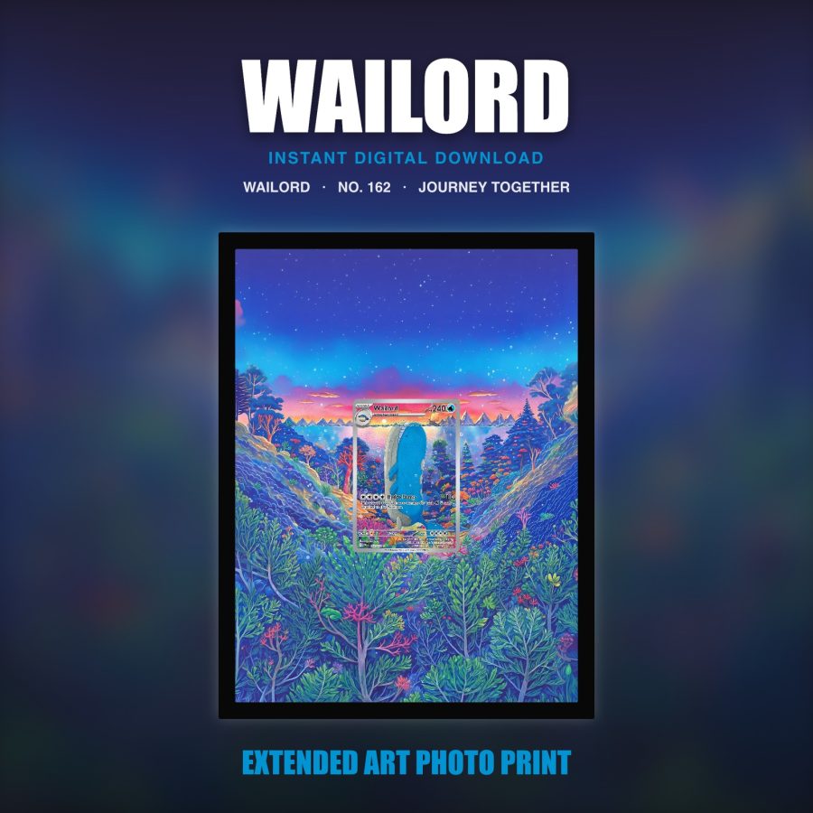 Wailord #162 — Journey Together (Print Art)