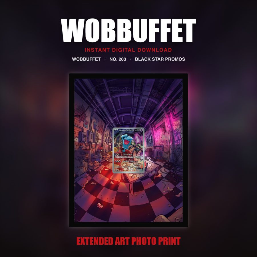 Wobbuffet #203 — Black Star Promos (Print Art)
