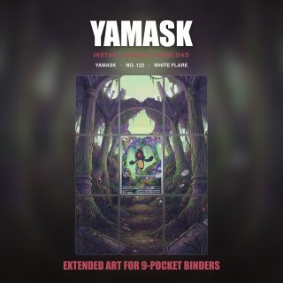 Yamask #122 — White Flare (Binder Insert)