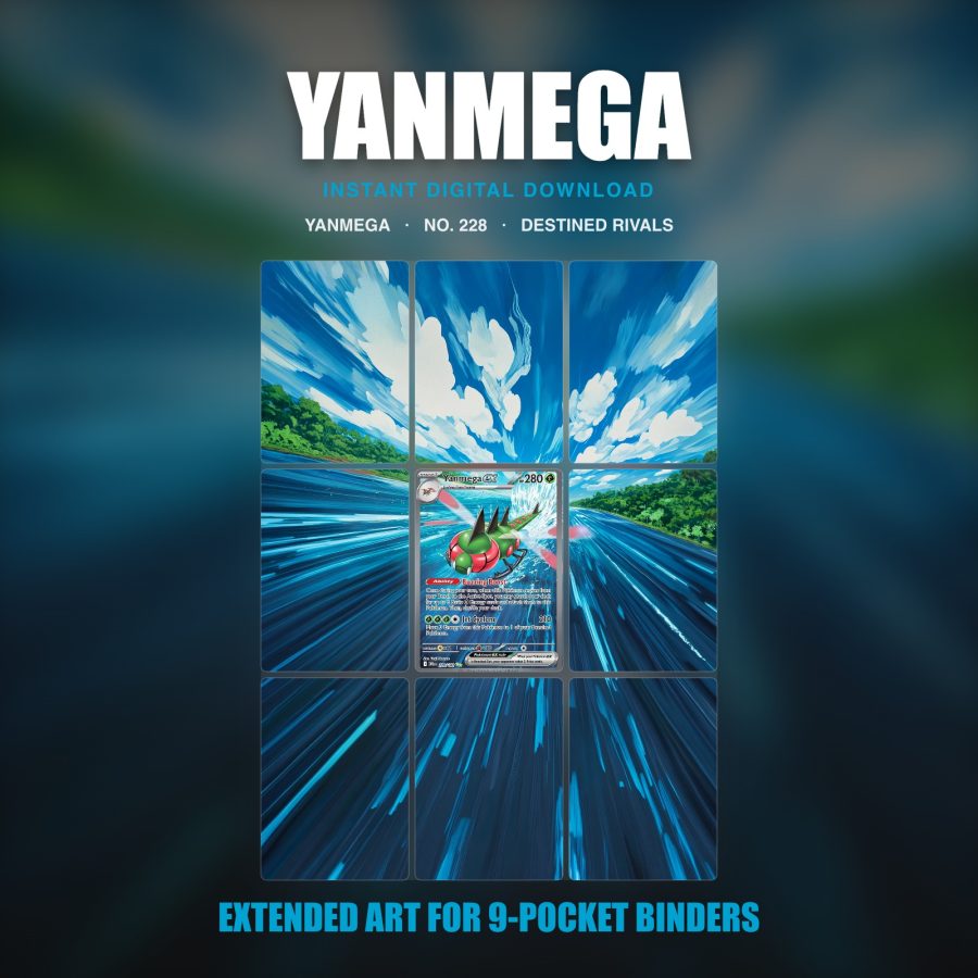 Yanmega #228 — Destined Rivals (Binder Insert)