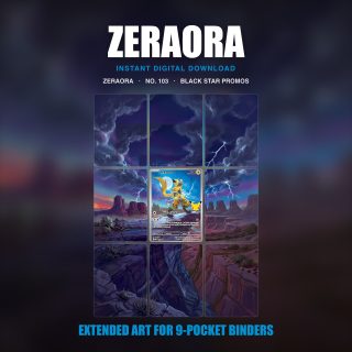Zeraora #103 — Black Star Promos (Binder Insert)