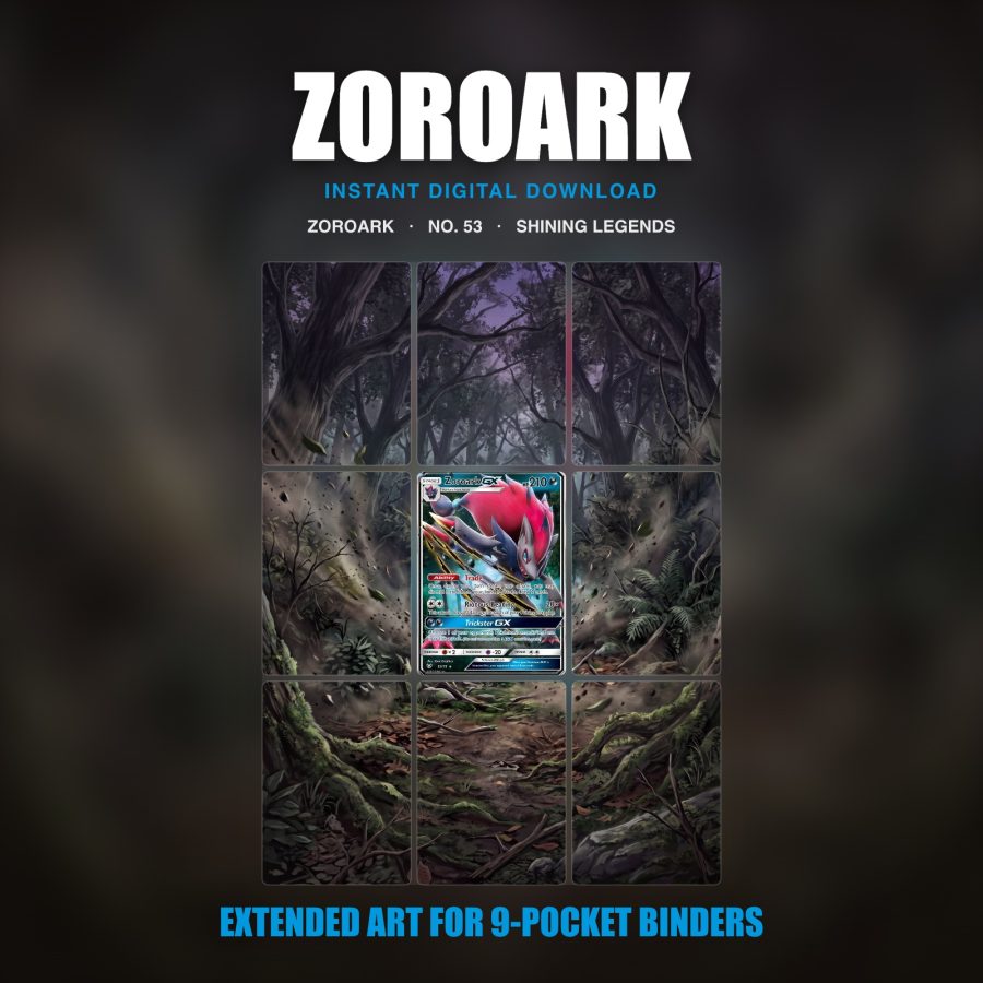 Zoroark #53 — Shining Legends (Binder Insert)